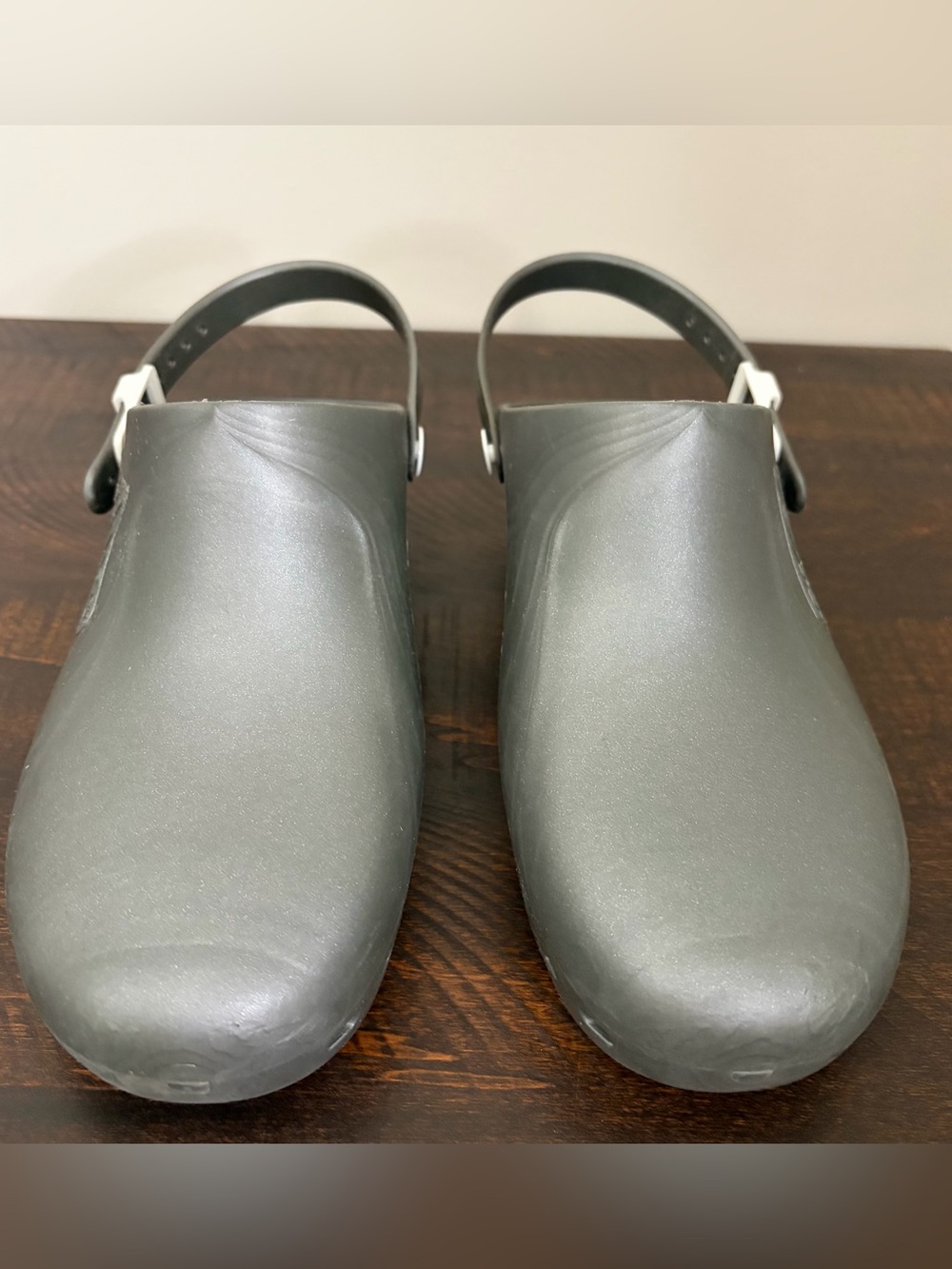 Calzuro Classic BIHOS Padova Clogs With Strap Gray - Picture 2 of 13